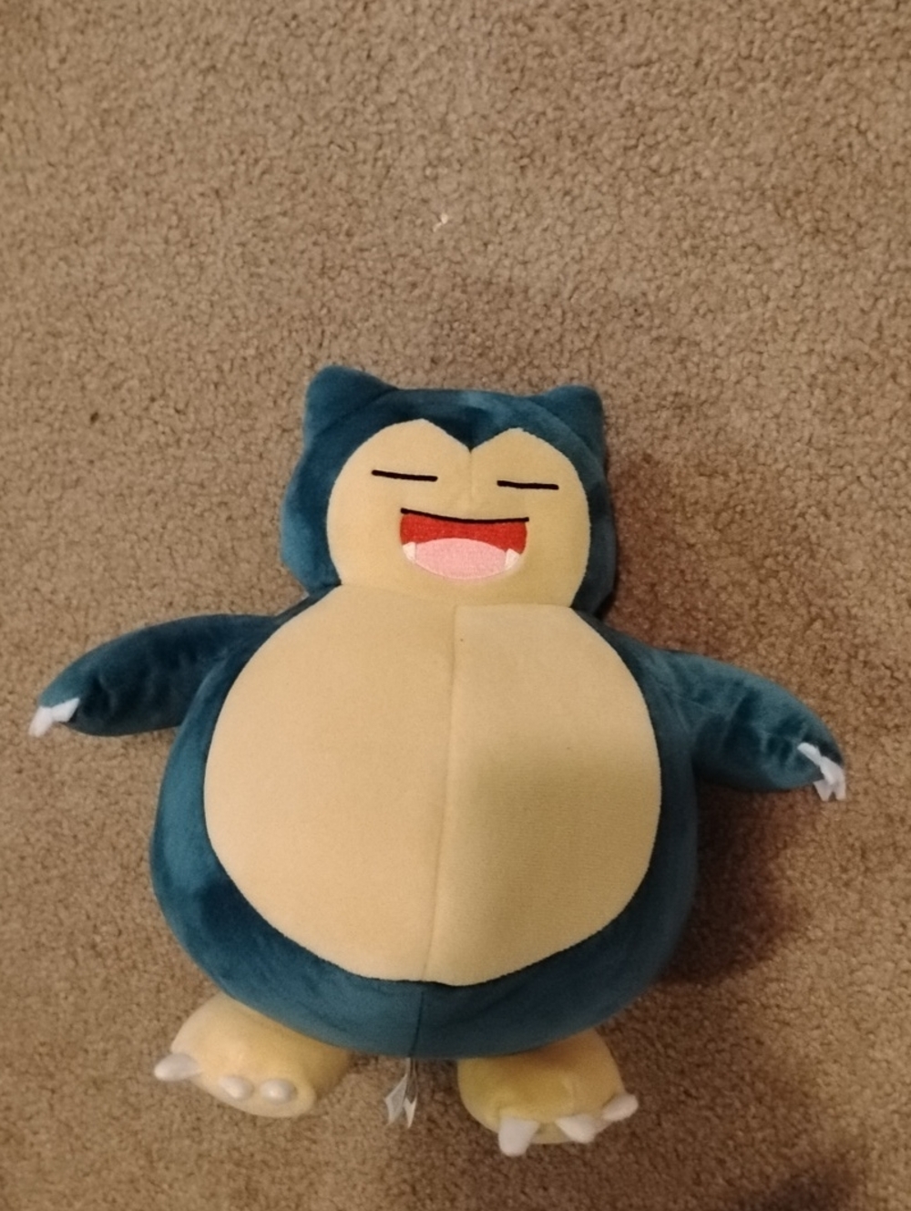 Pokemon Snorlax Plush with Sounds and Vibration